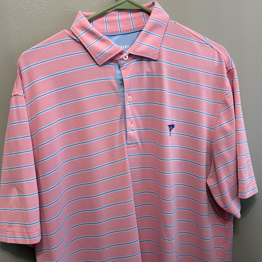 Ocean Reef Pink golf shirt size L. (New)